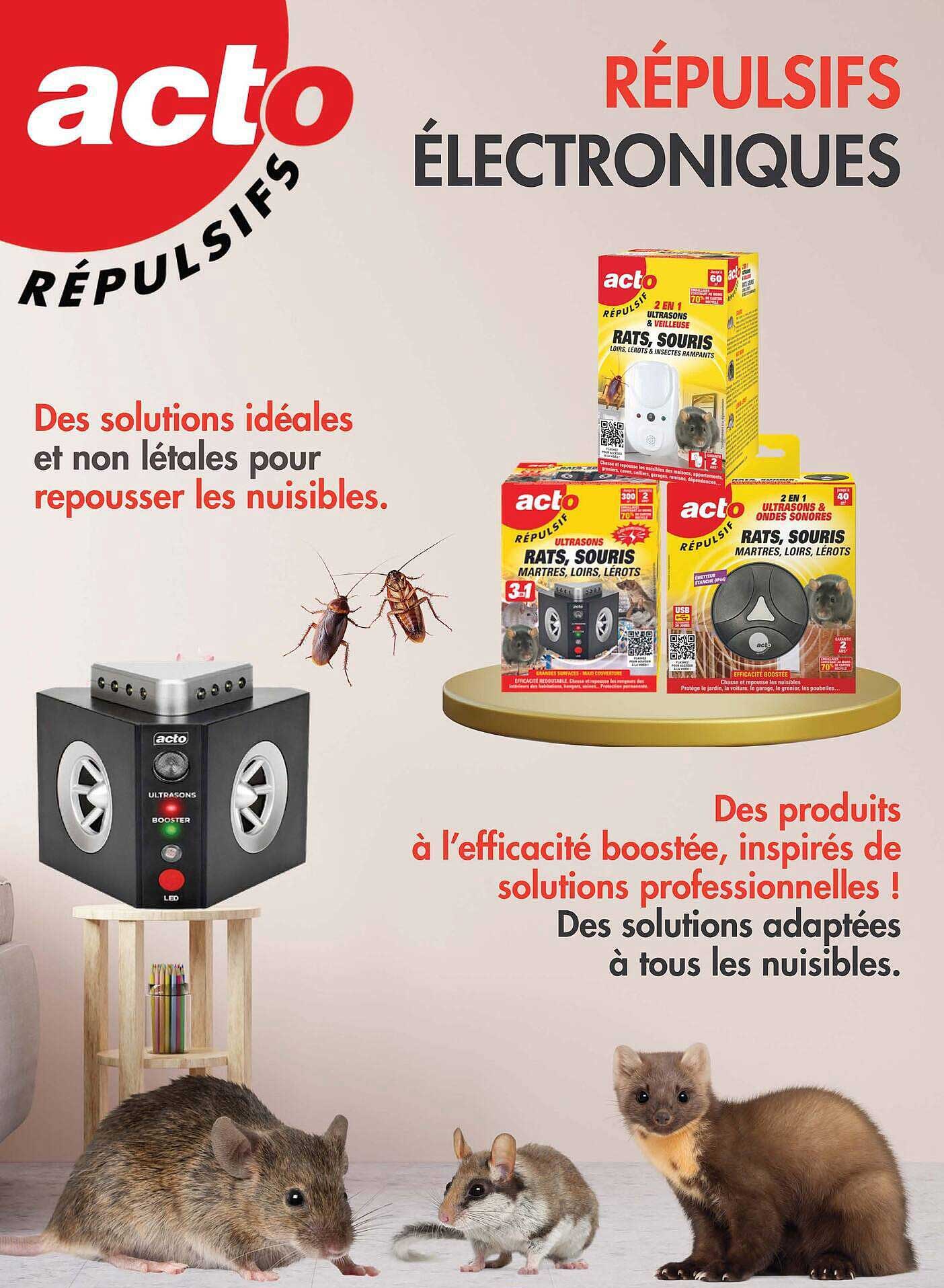 RÉPULSIFS ÉLECTRONIQUES