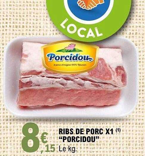 RIBS DE PORC X1 “PORCIDOU”