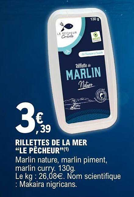 RILLETTES DE LA MER “LE PÊCHEUR”
