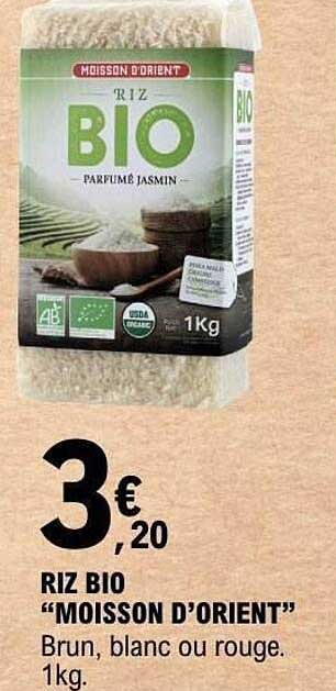 RIZ BIO “MOISSON D’ORIENT”