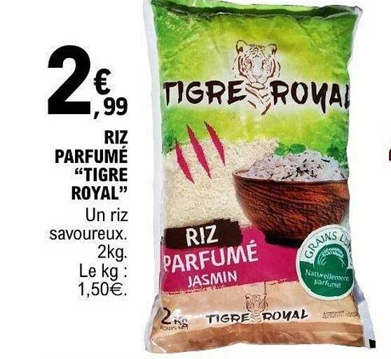 RIZ PARFUMÉ “TIGRE ROYAL”
