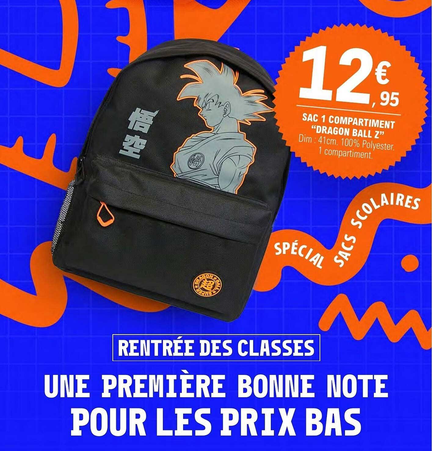 SAC 1 COMPARTIMENT “DRAGON BALL Z”
