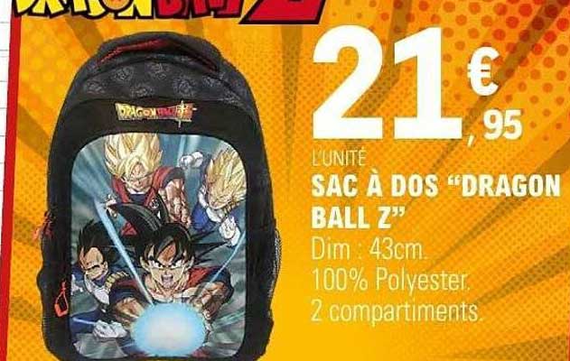 SAC A DOS “DRAGON BALL Z”