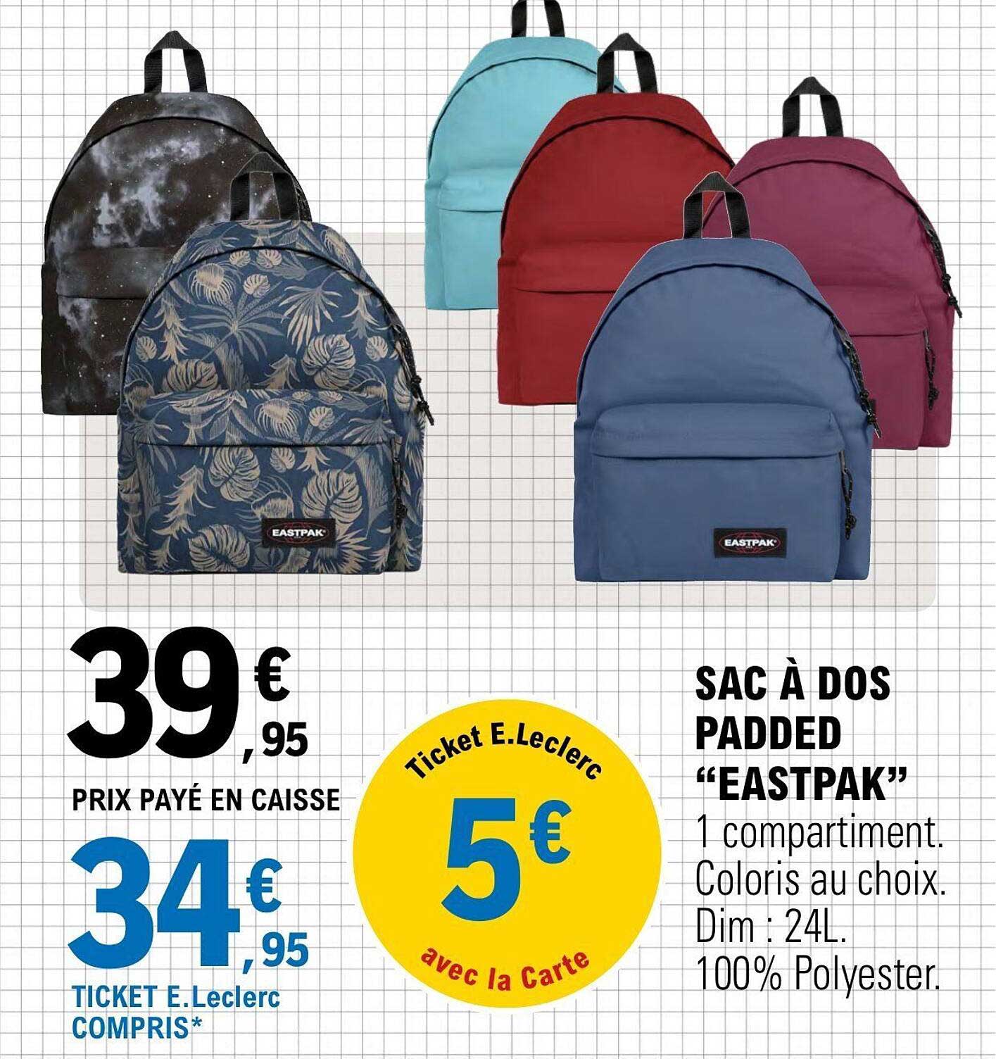 SAC À DOS PADDED “EASTPAK”