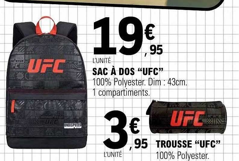 SAC À DOS “UFC”