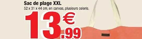 Sac de plage XXL