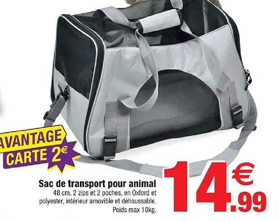 Sac de transport pour animal
