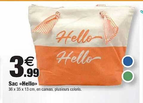 Sac «Hello»