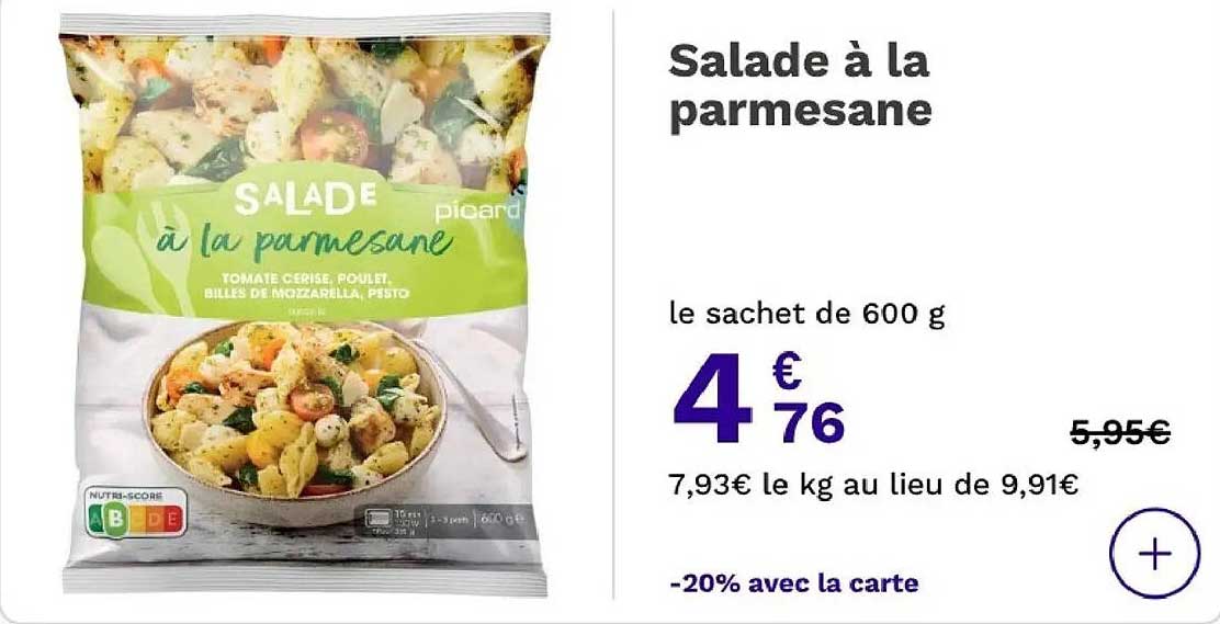 Salade à la parmesane
