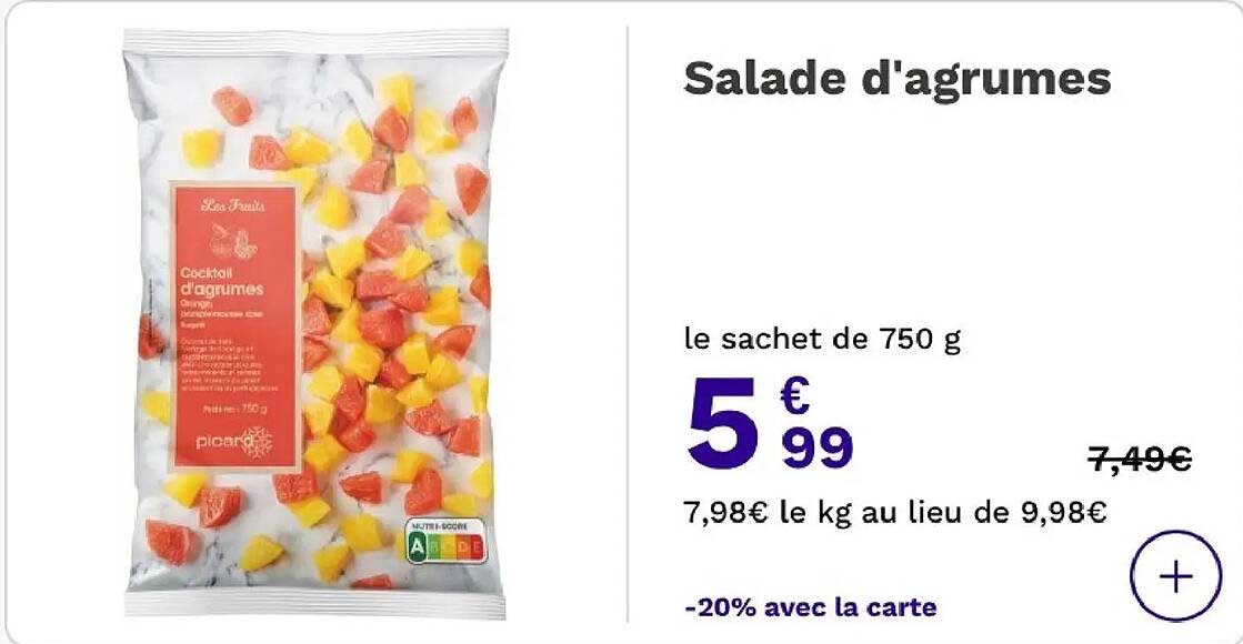 Salade d'agrumes