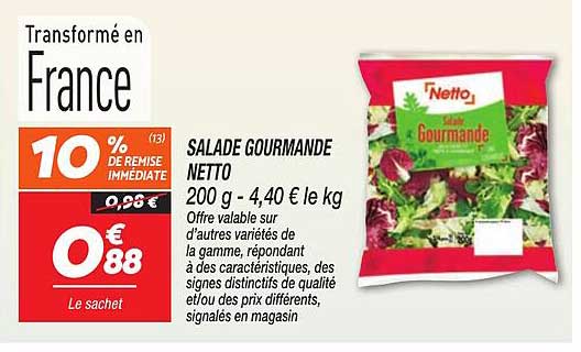 Salade gourmande Netto