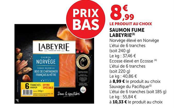 SAUMON FUMÉ LABEYRIE