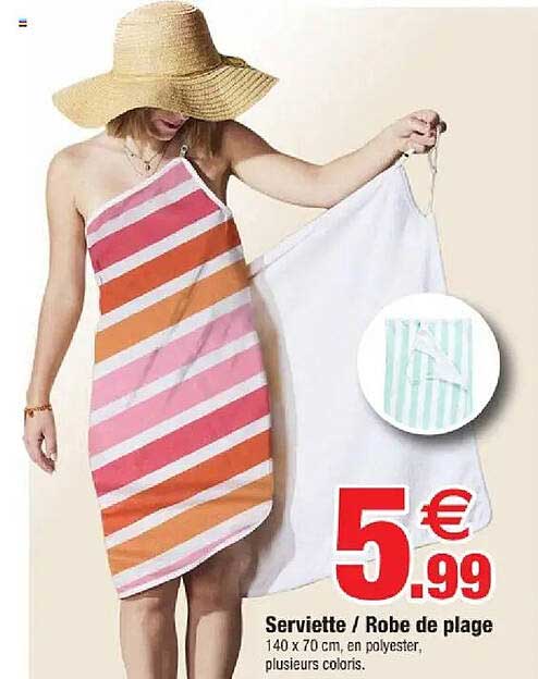 Serviette / Robe de plage
