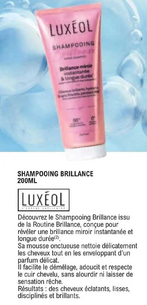 SHAMPOOING BRILLANCE 200ML