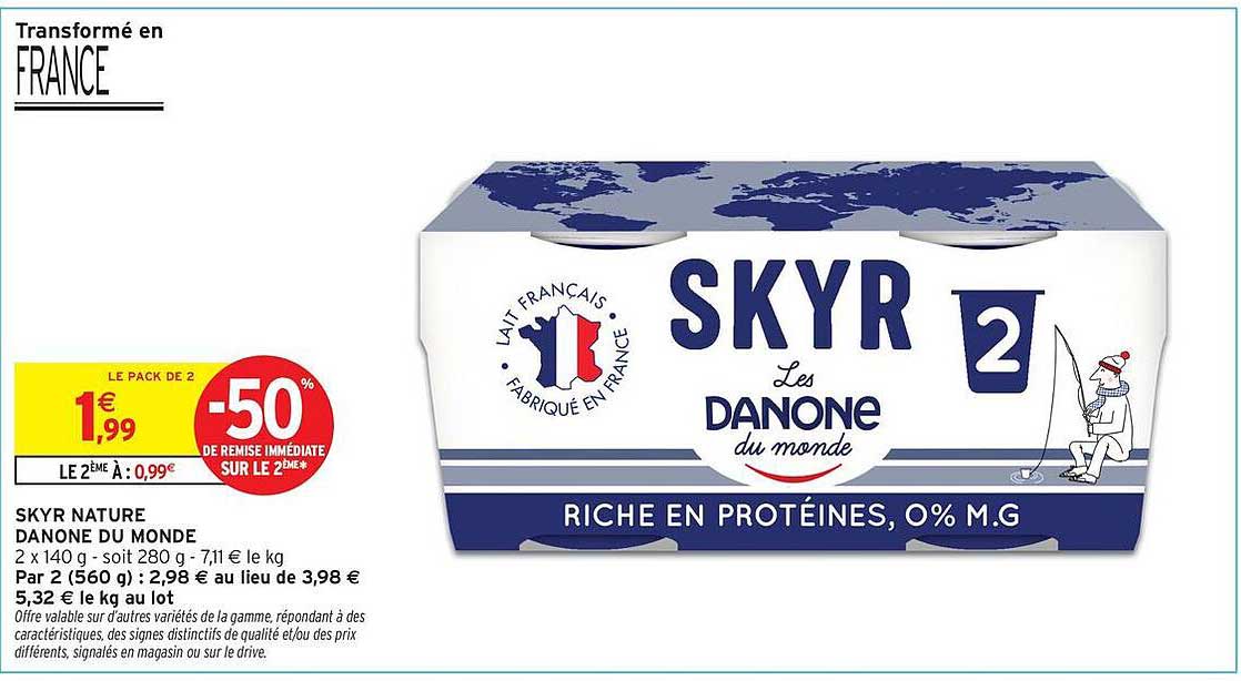SKYR NATURE DANONE DU MONDE