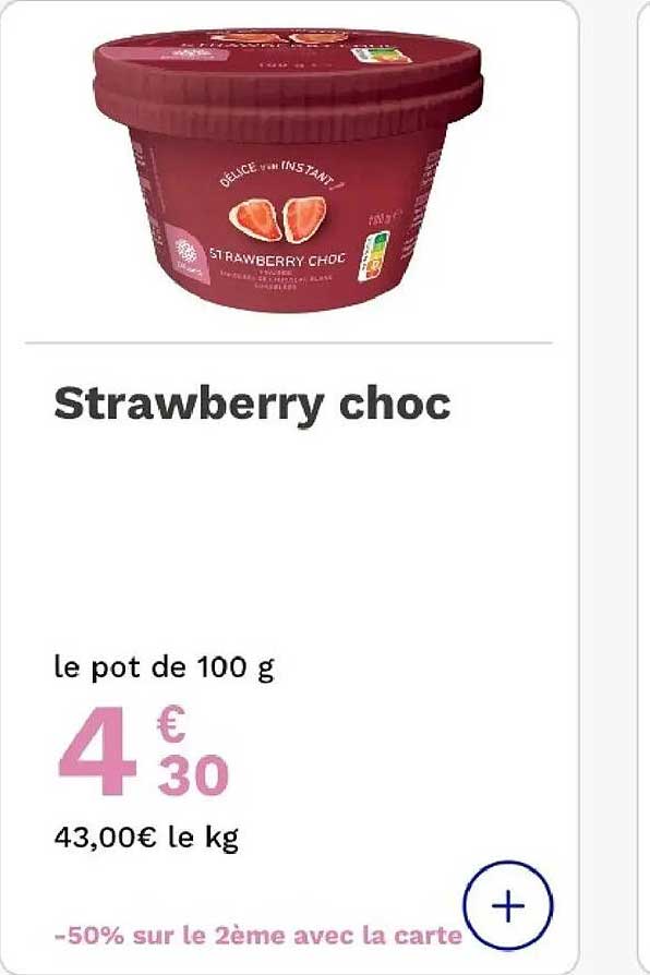 Strawberry choc