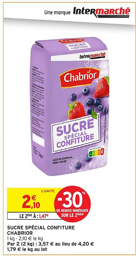 SUCRE SPÉCIAL CONFITURE CHABRIOR