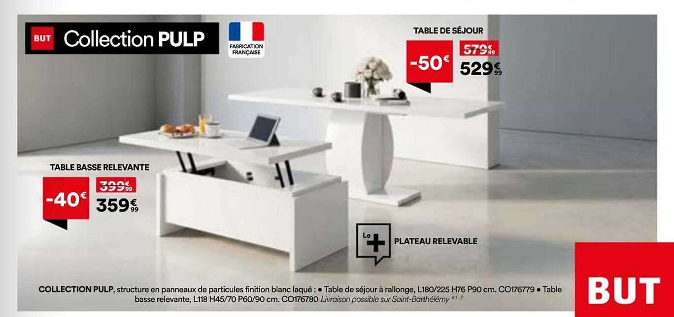 TABLE DE SÉJOUR