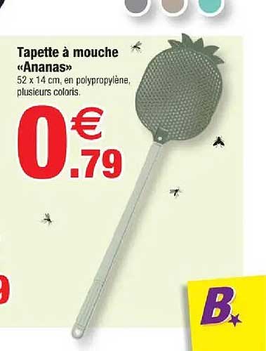 Tapette à mouche «Ananas»