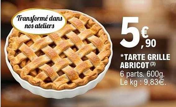 *TARTE GRILLE ABRICOT (3)