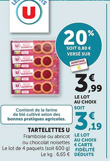 TARTELETTES U