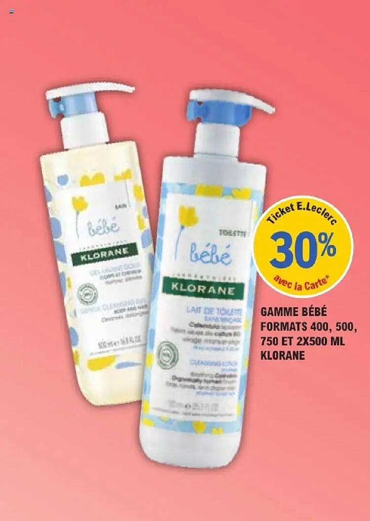 Ticket E.Leclerc 30% avec la Carte*