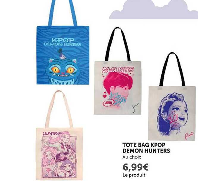 TOTE BAG KPOP DEMON HUNTERS