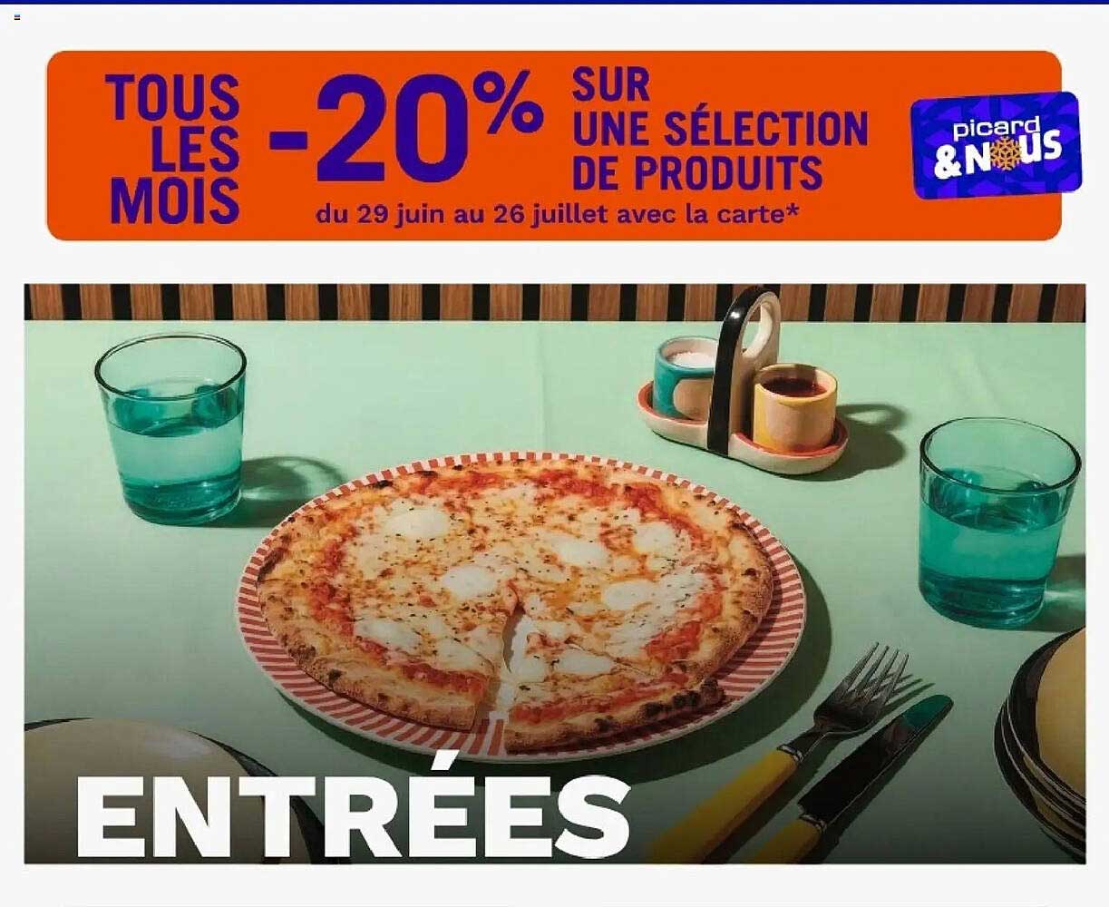 TOUS LES MOIS -20% SUR UNE SÉLECTION DE PRODUITS