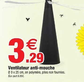 Ventilateur anti-mouche