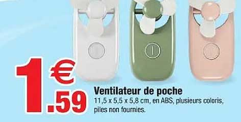Ventilateur de poche