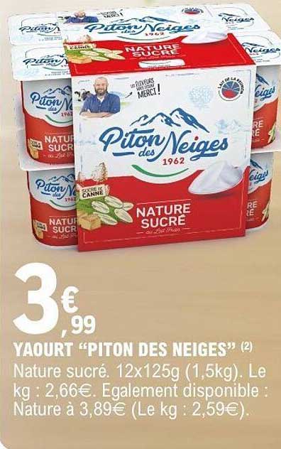 YAOURT “PITON DES NEIGES” (2)