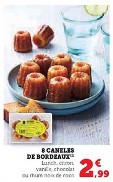 8 CANELES DE BORDEAUX