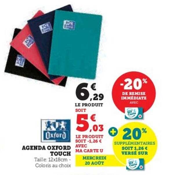 AGENDA OXFORD TOUCH