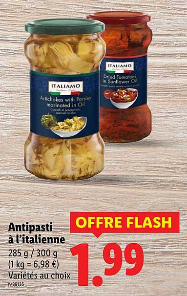 Antipasti à l’italienne