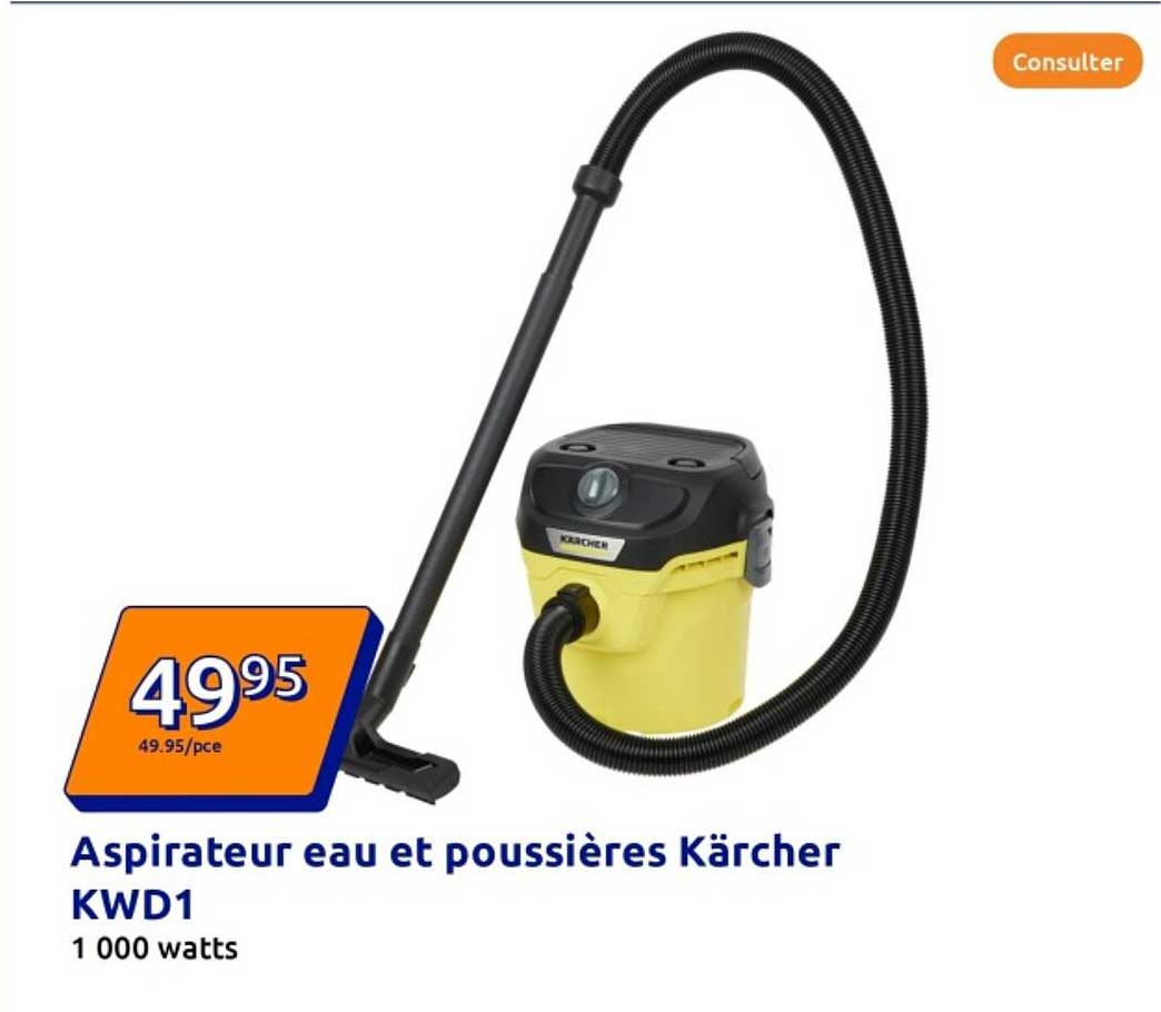 Aspirateur eau et poussières Kärcher KWD1