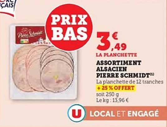 ASSORTIMENT ALSACIEN PIERRE SCHMIDT