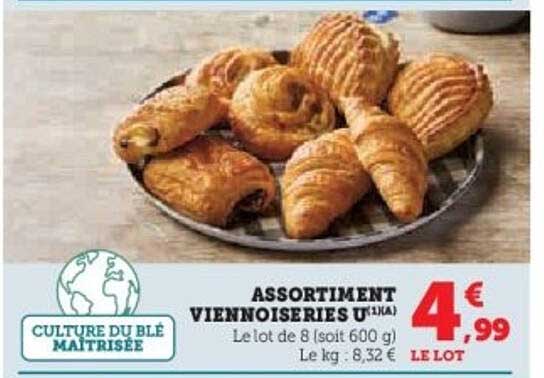 ASSORTIMENT VIENNOISERIES U