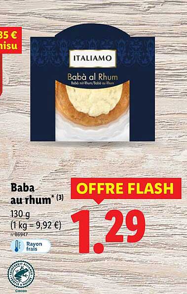 Baba au rhum*
