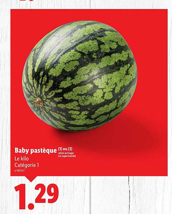 Baby pastèque