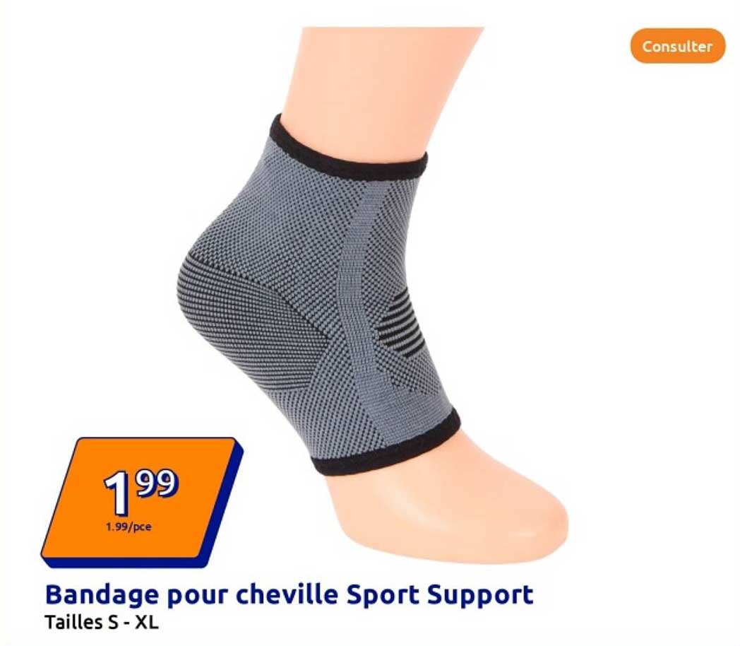 Bandage pour cheville Sport Support
