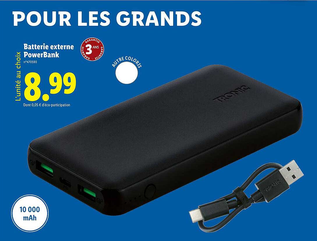 Batterie externe PowerBank