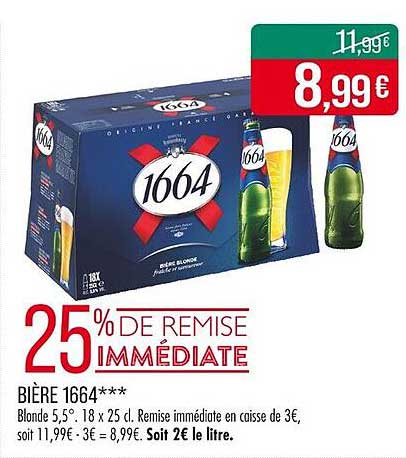 BIÈRE 1664***