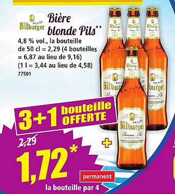 Bière blonde Pils*