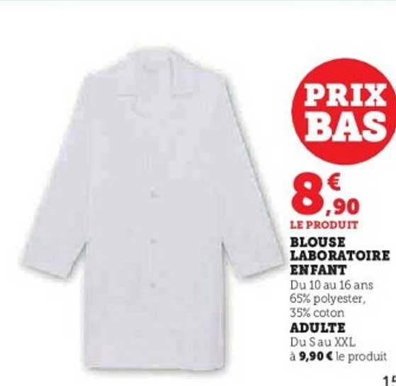 BLOUSE LABORATOIRE ENFANT