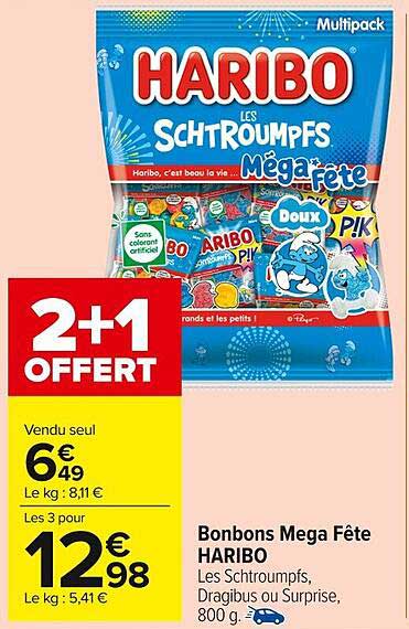 Bonbons Mega Fête HARIBO