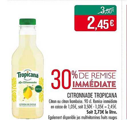 CITRONNADE TROPICANA