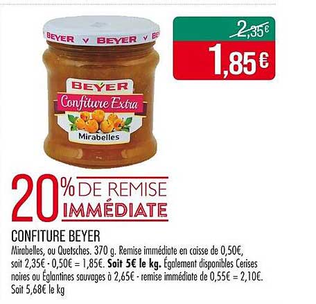CONFITURE BEYER