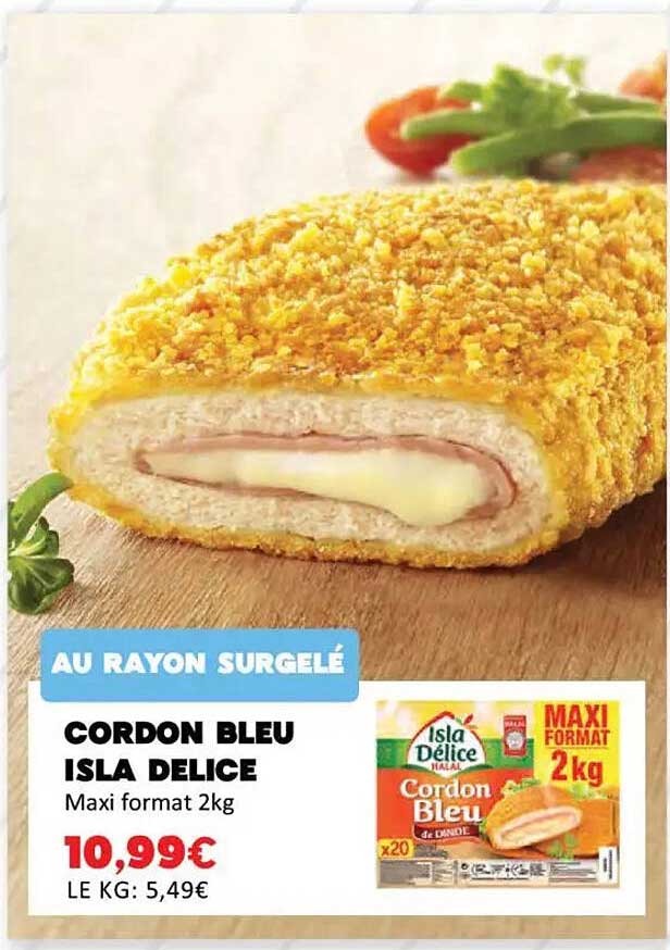 CORDON BLEU ISLA DELICE Maxi format 2kg