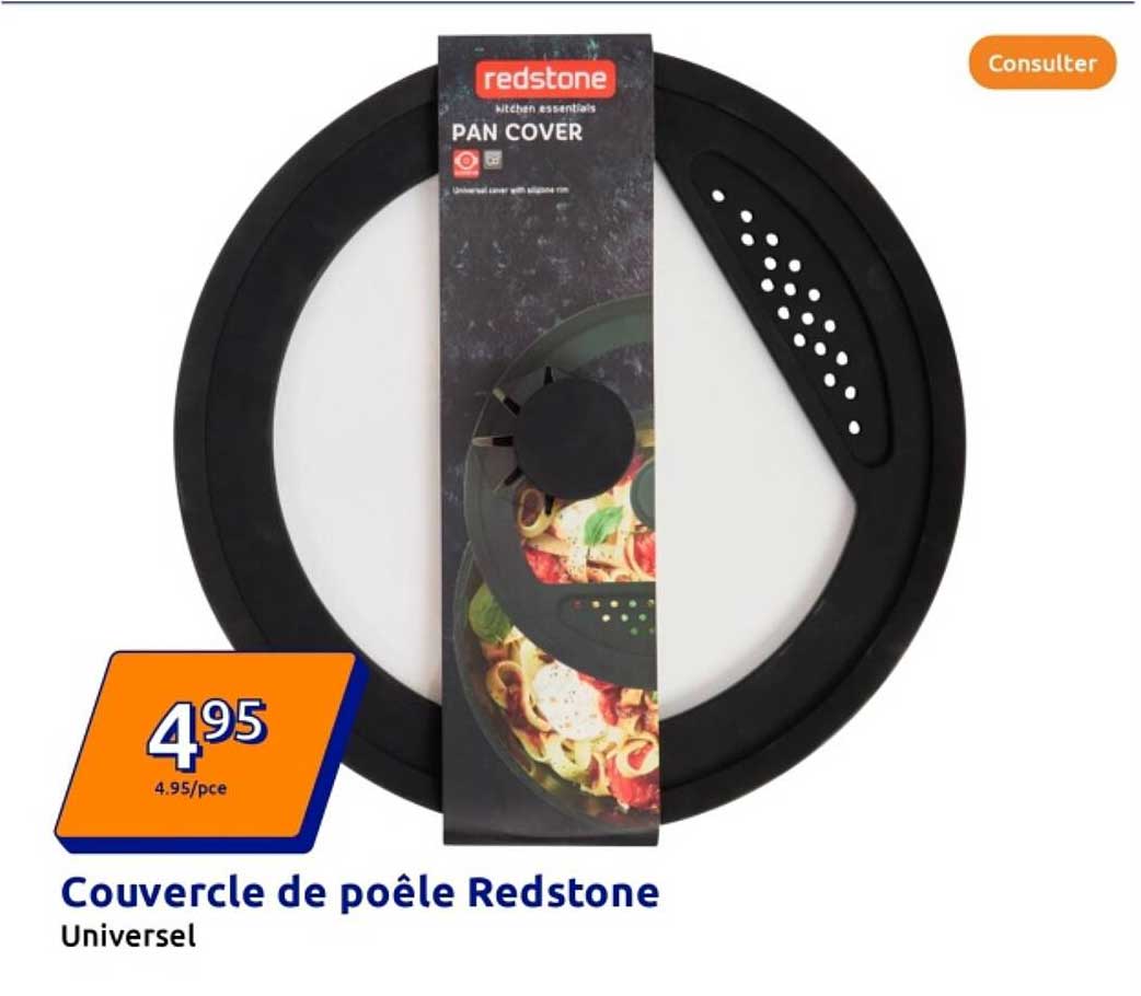 Couvercle de poêle Redstone