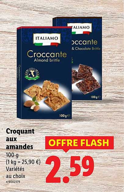 Croquant aux amandes